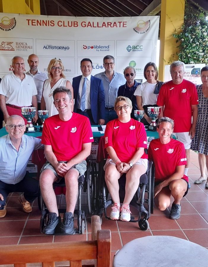La presentazione del quinto Torneo Wheelchair TC Gallarate