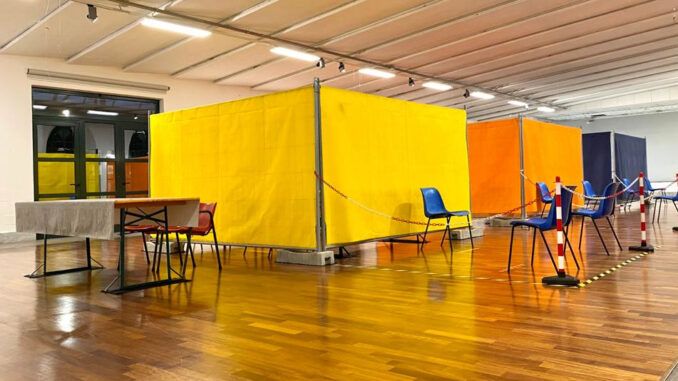 Gli spazi del Museo del Tessile già utilizzati per i vaccini antinfluenzali