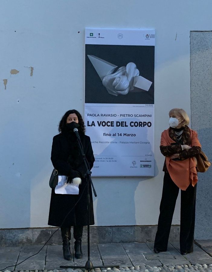 L'inaugurazione a Palazzo Cicogna a Busto Arsizio