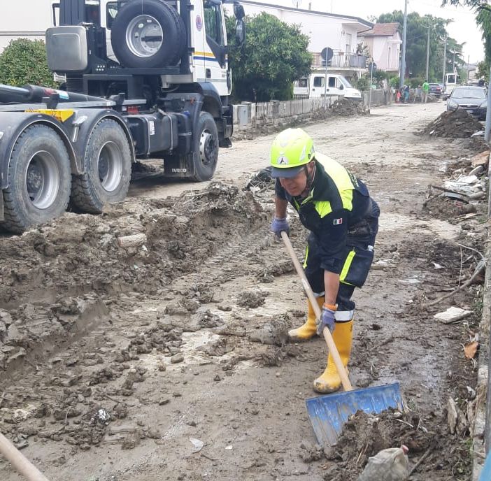 Soccorsi all’Emilia Romagna: c’è anche la Protezione civile di Gallarate