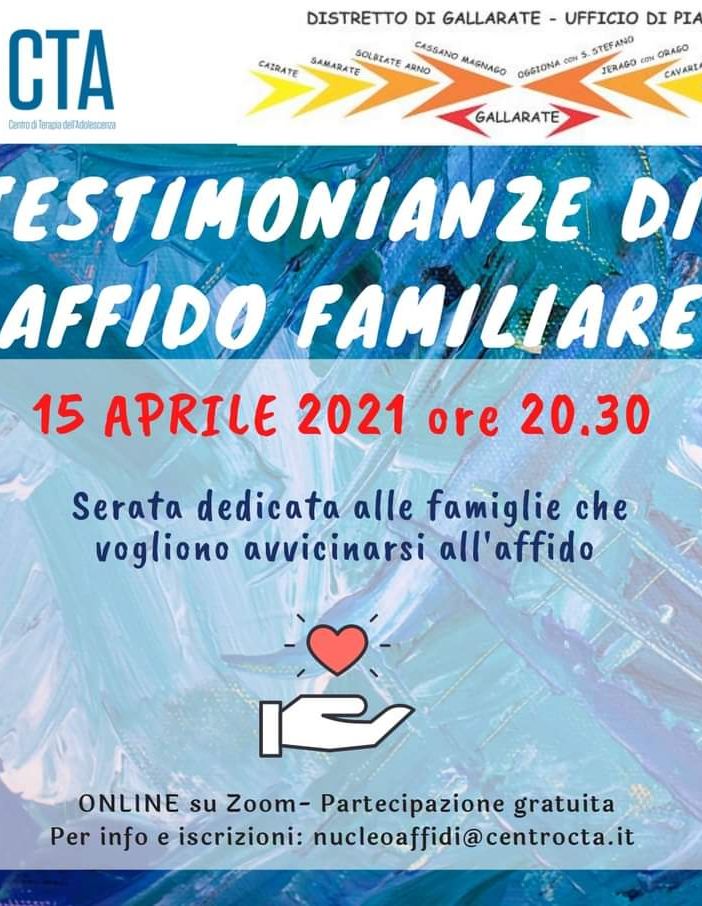 Samarate sociale, ultima serata del corso di formazione all'affido familiare