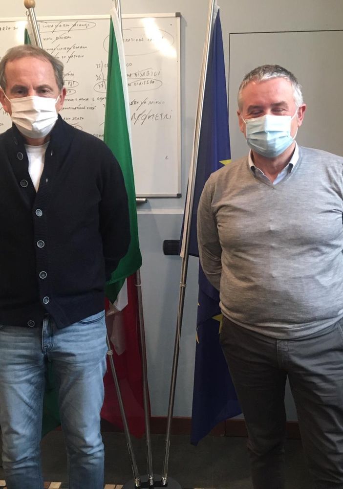 Da sinistra, Emanuele Antonelli e Massimiliano Nardi