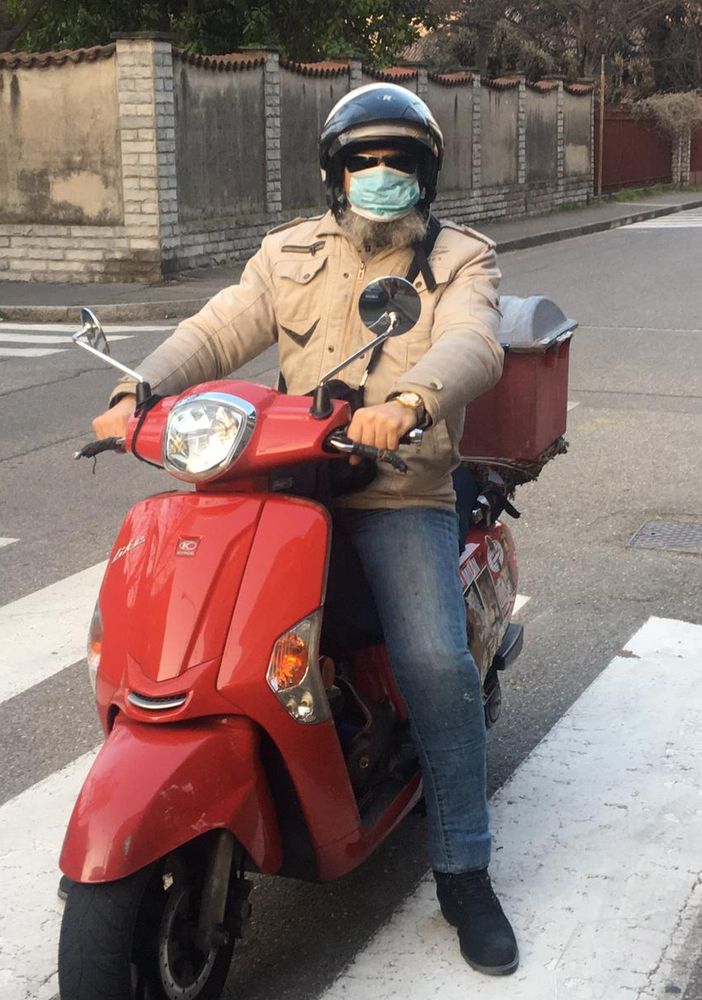 Armando Gioiggi ieri ha fatto le sue ultime consegne di giornali a domicilio