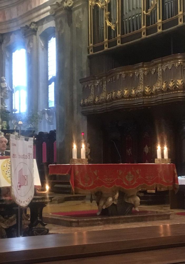 La Pasqua dell'Atleta, la cerimonia si è rinnovata in basilica in quest'epoca segnata dal Covid
