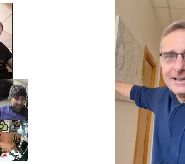 Paolo Bonolis ha mandato un messaggio ai ragazzi durante l'incontro con Elena Travaini, ballerina al buio