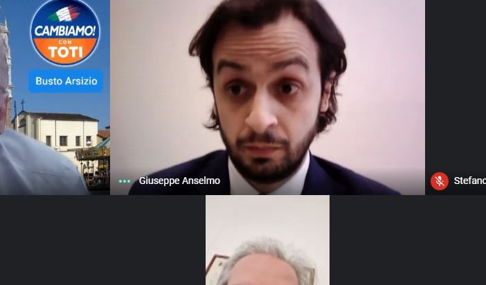 Busto, si presenta il comitato Cambiamo con Toti. «Dialogo col centrodestra, ma senza veti»
