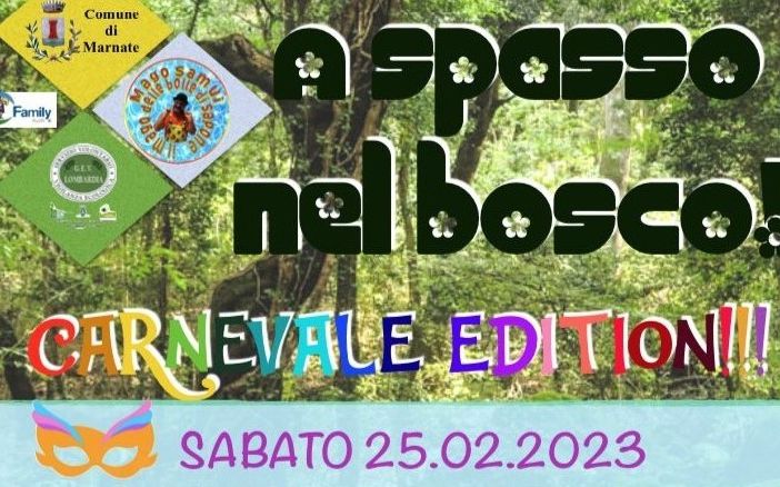 A Marnate torna “A spasso nel bosco: Carnevale Edition”