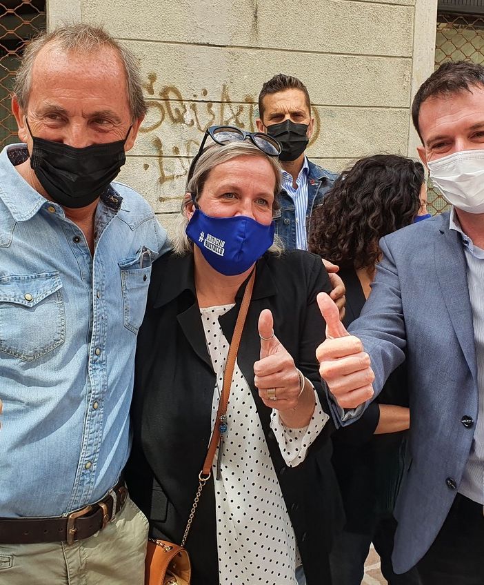 Da sinistra, Antonelli, Reguzzoni e Cecchetti