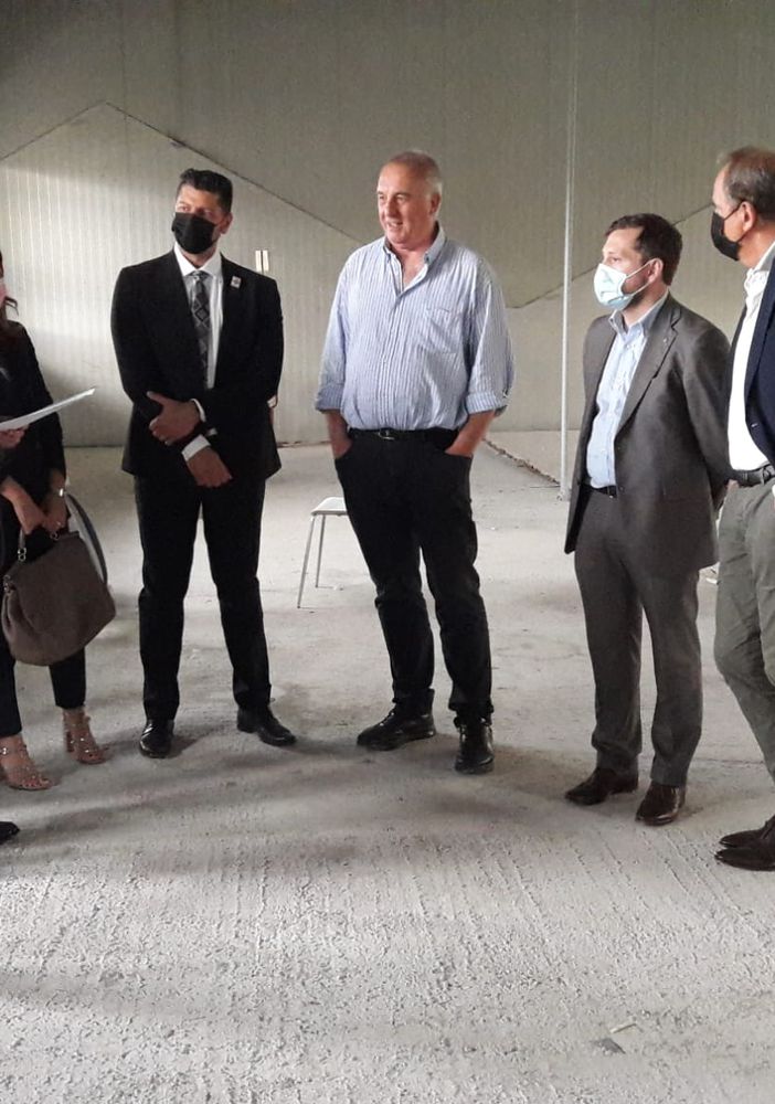 Visita negli spazi del Toma Lab. anche nelle aree che vedranno una ulteriore espansione