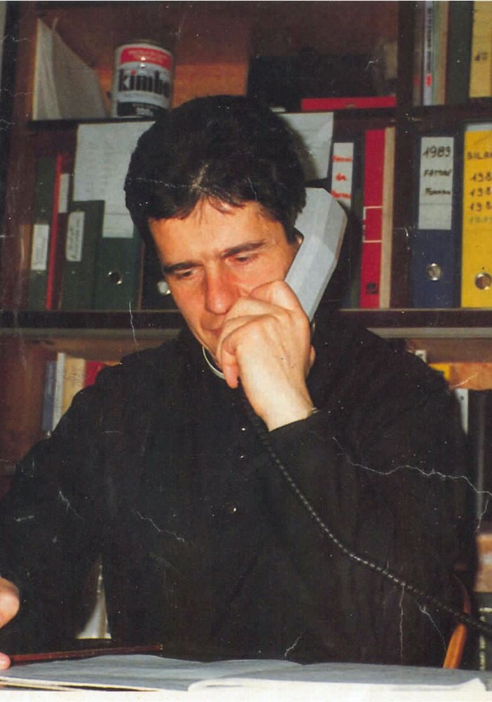 Don Isidoro Meschi (da una foto dell'archivio dell'associazione Amici di don Isidoro)