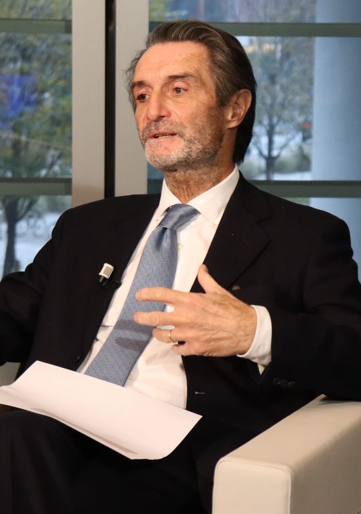 Morte Sassoli, presidente Fontana: «Persona perbene, capace ed equilibrata»