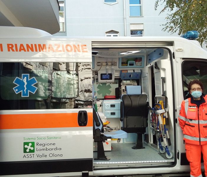 Asst Valle Olona ha due nuove ambulanze