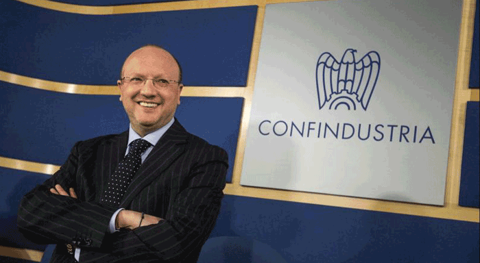Il Presidente di Confindustria Vincenzo Boccia all'Assemblea Generale di Univa