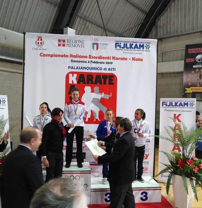 L’undicenne solbiatese Roberta Dominici è campionessa italiana