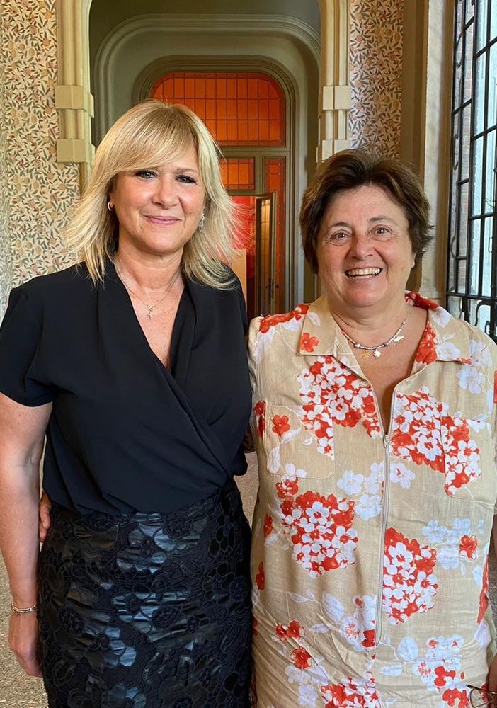 Cristina Riganti (a sinistra) e Lionella Maggi