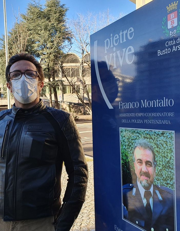 Busto ricorda l’agente della penitenziaria Montalto. Videointervista col garante dei detenuti