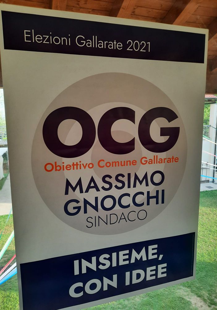 Il simbolo della lista Obiettivo Comune Gallarate