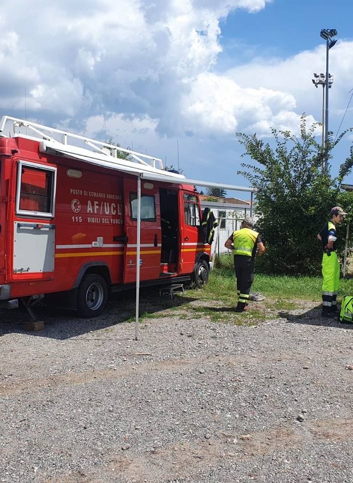 Il campo base per le ricerche