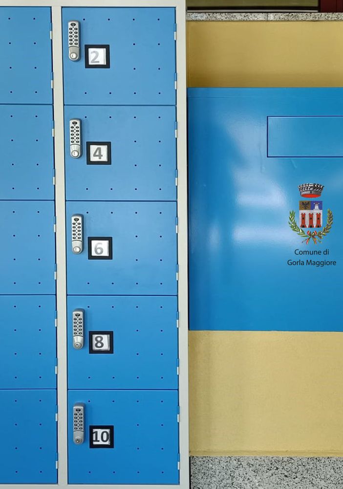 Lo smart locker in biblioteca a Gorla Maggiore