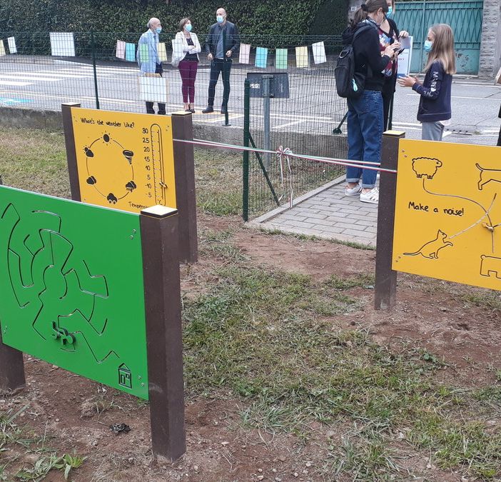 L'area inclusiva di via Vercelli a Marnate