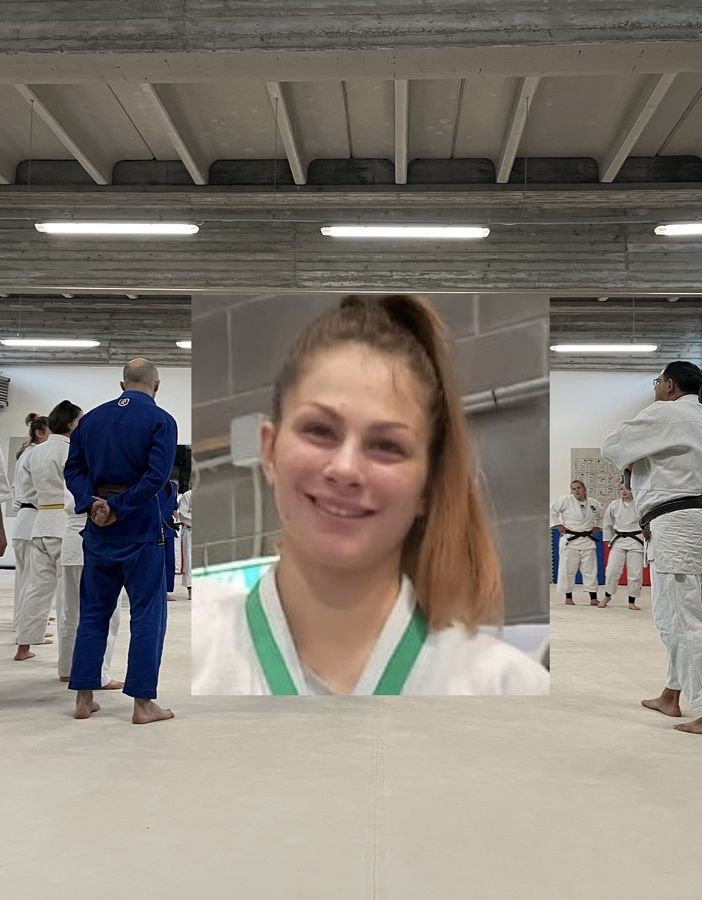 La palestra di via Settembrini e Francesca D'Orazio