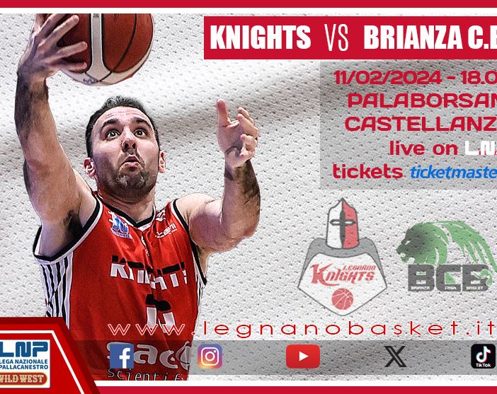 I Legnano Knights sono pronti per la gara di domenica