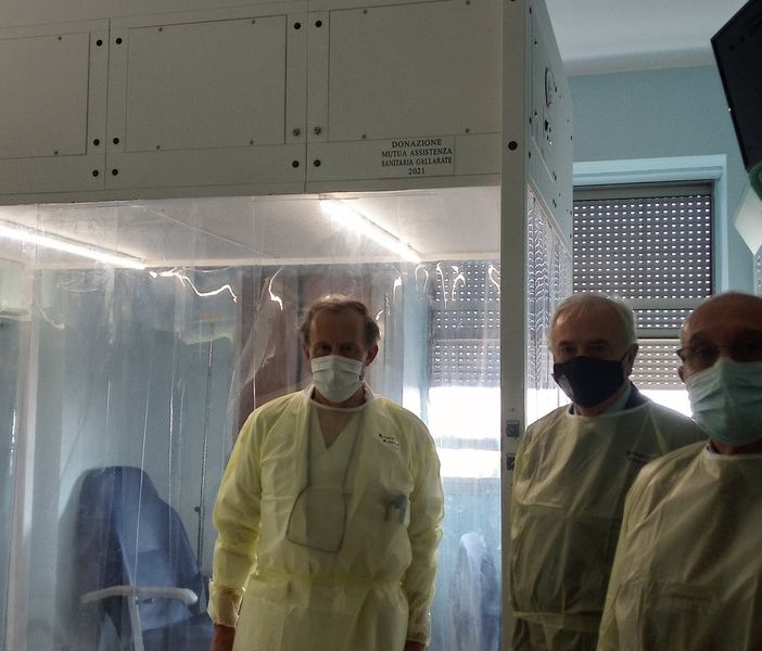 Arrivata la terza camera sterile