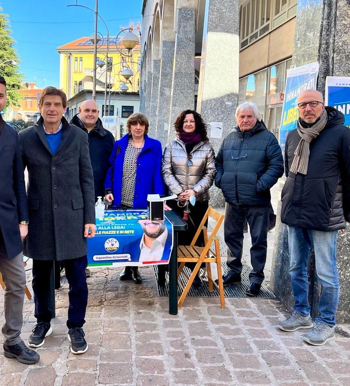 Busto, “gazebata” della Lega nel fine settimana