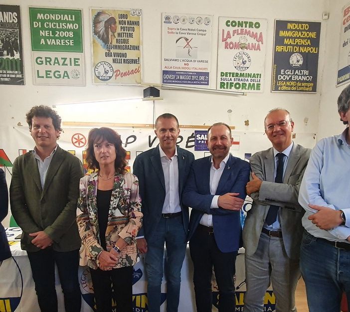 VIDEO La Lega presenta i candidati: «A Varese siamo e dobbiamo rimanere il primo partito»