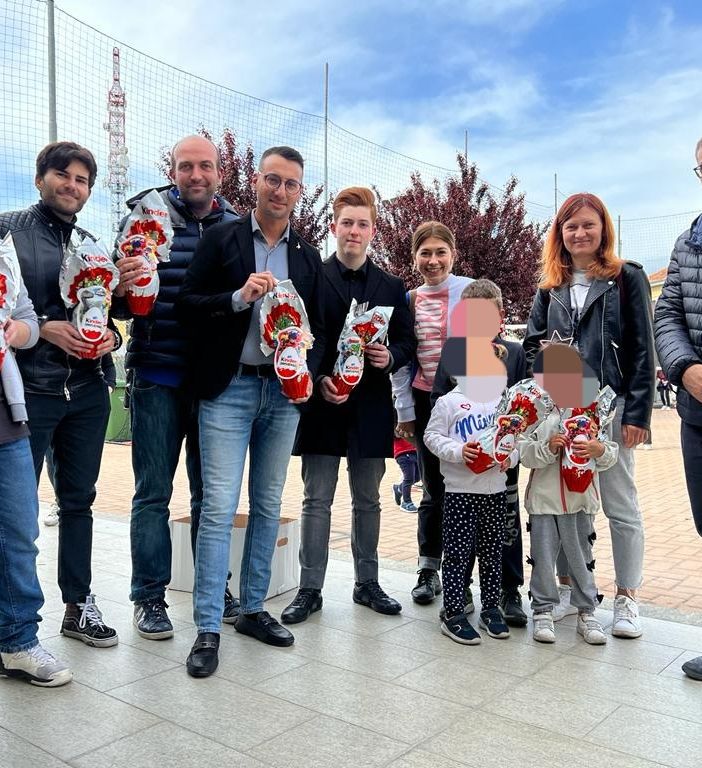Lega Giovani Busto: uova di cioccolato per i bambini ucraini