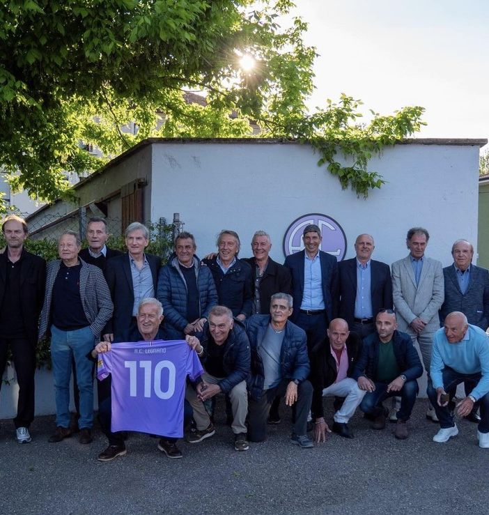 Il Legnano festeggia 110 anni con le sue leggende e Capello. Il ds Pogliani: «L’obiettivo è tornare in Serie C»