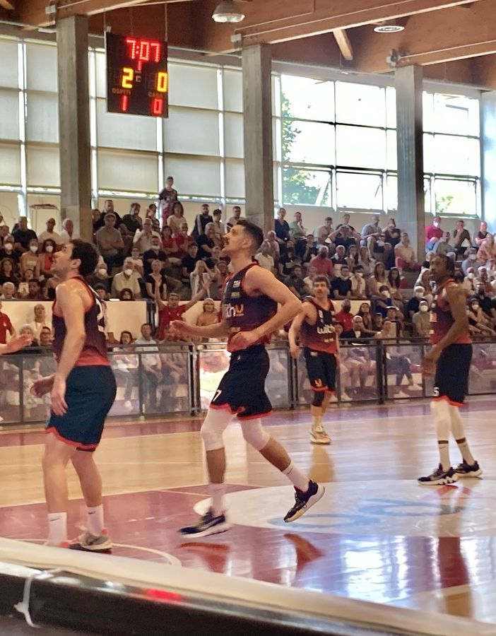 I Knights nella prima gara contro Bergamo
