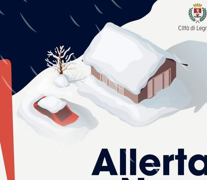 Legnano, la neve finora non crea problemi. Uomini e mezzi allertati per le prossime ore