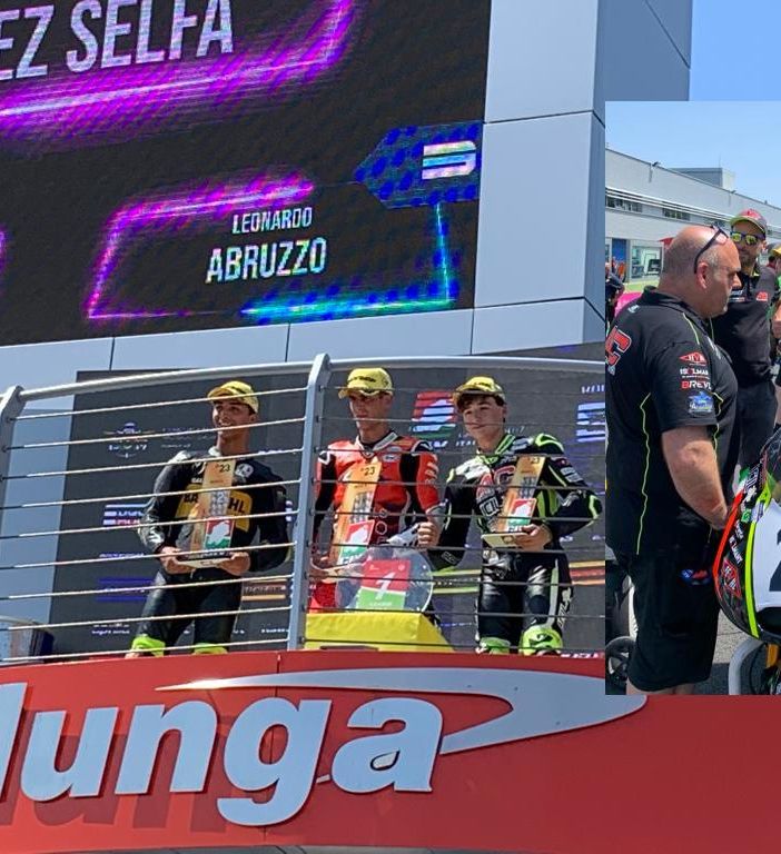 Moto 3, è podio per Leo Abruzzo