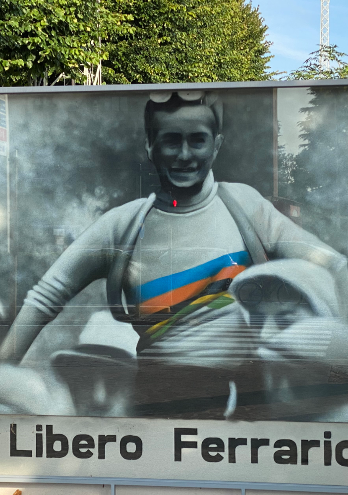 Murale dedicato a Libero Ferrario