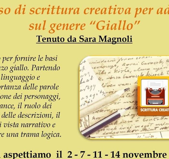 Scrivere un giallo in biblioteca a Gorla Maggiore
