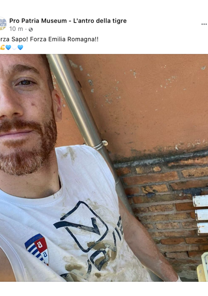 Il post del Pro Patria Museum per Saporetti