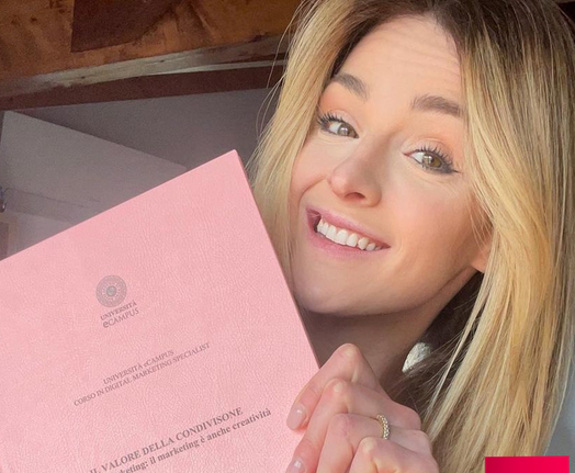 Chiamatela dottoressa. Laurea in Digital Marketing per Giuditta Lualdi