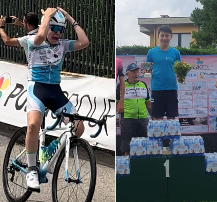 Braccia al cielo per Luca: sprint vincente per “Il Mastino” di Busto