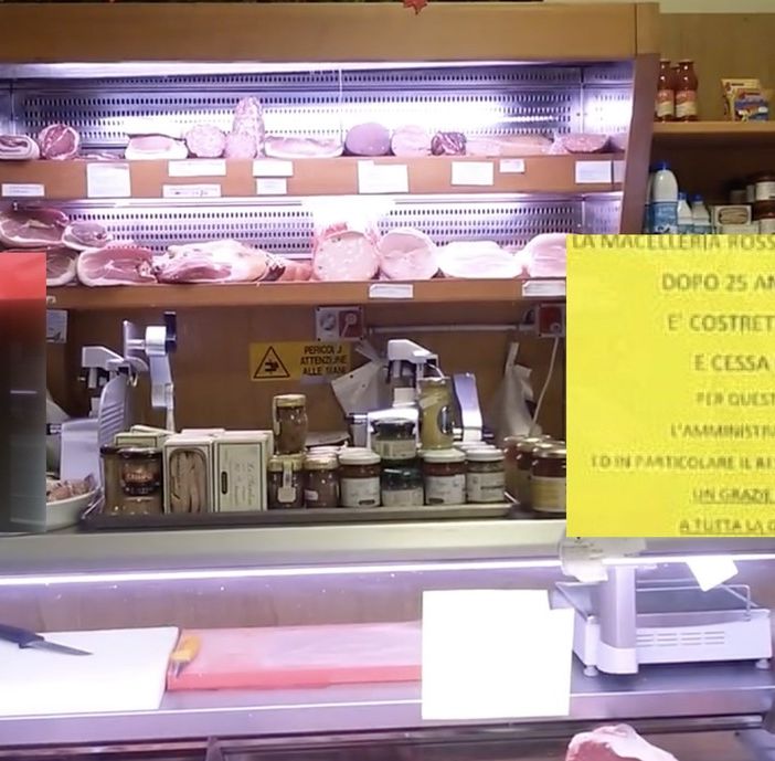 La macelleria Rossi e il cartello