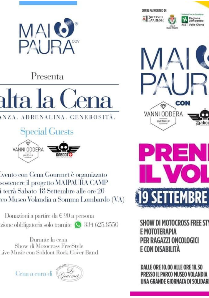 Settembre, si riparte gridando &quot;Mai Paura&quot;