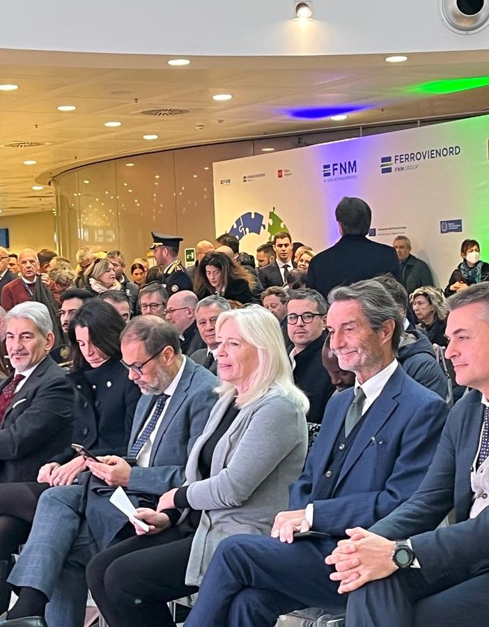 VIDEO. Al via i lavori di collegamento ferroviario: «Malpensa unirà l'Europa e non solo»
