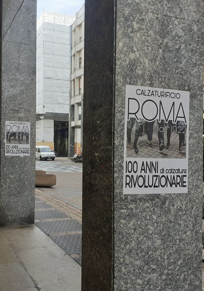 Manifesti della marcia su Roma: «Fatto grave»