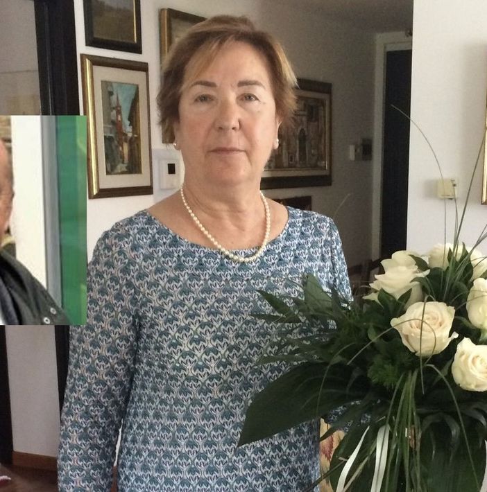 Maria Iannone Mazzucchelli e nel riquadro Franco
