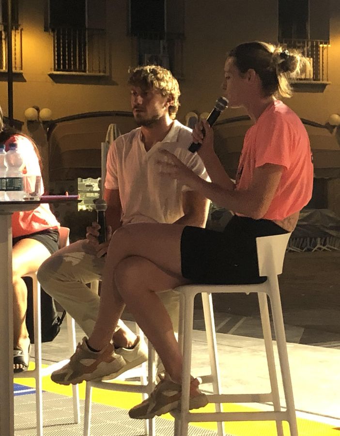 FOTO E VIDEO Nicolò Martinenghi: «Sono una persona molto competitiva e in acqua conta tanto la testa»