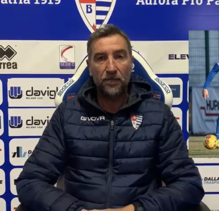 Massimo Sala nelle dichiarazioni prepartita e Lombardoni