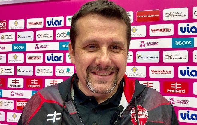 Il direttore sportivo della Futura Volley, Matteo Lucchini