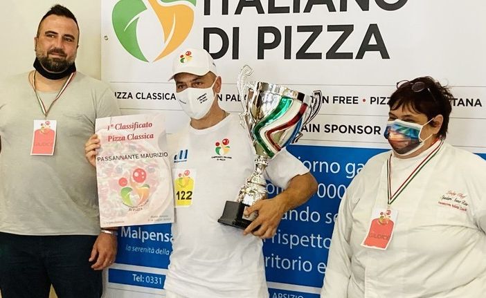In ordine di foto i primi tre classificati: Passannante, Malerba e D'Alessandro. Garofalo e Strafile (primo e secondo) nella categoria &quot;gluten free&quot;