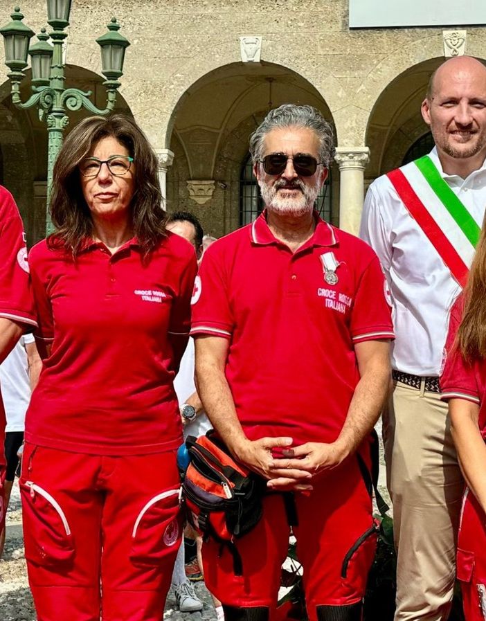 Marnate: Ibrahim Malla riceve la Medaglia d’argento al merito della Cri