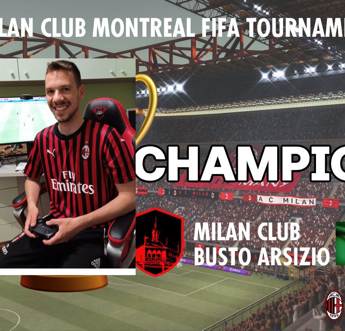 Il calcio fa (del) bene anche con la playstation: per Davide cuore rossonero il titolo mondiale bis. Aiutando l'Ucraina